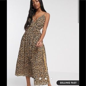 Animal print dress